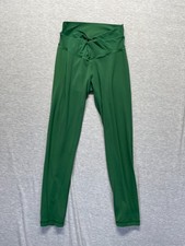 OFFLINE by Aerie Real Me EXTRA 7/8 Leggings Womens M Green Twist Front Quick Dry