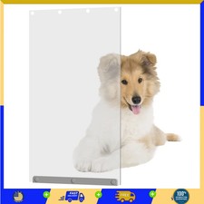 TonGass 10' x 18' Pet Door Flap Large Transparent Dog Door Flap Replacement