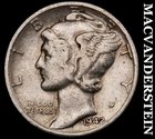 1942-D Mercury Dime- Silver- Scarce Better Date No Reserve #J4132