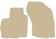 Vorne Veloursfußmatten für Citroen C4 Aircross 2012-2017, Beige Velour
