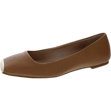 Alfani Womens Neptoon Brown Slip-On Ballet Flats Shoes 5 Medium (B,M) BHFO 5172