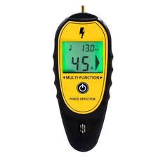 Electric Fence Tester and Fault Finder, 15KV Digital 15kv, Black