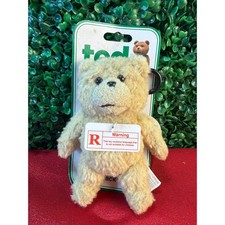 Ted Movie Plush Bear 6" Rated R Version Commonwealth Toy Red Tag NO SOUND