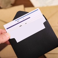 20Pcs Retro UmschläGe 4X2.76Inch Kleine Klapp-UmschläGe FüR Einladungen