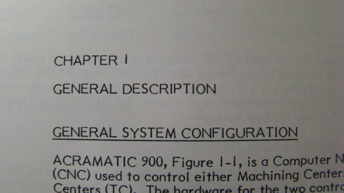 Cincinnati Milacron CNC Manual Acramatic 900MC & 900TC - Picture 4 of 11