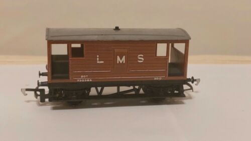 Hornby LMS brown 20 TON brake van wagon 730386 - Afbeelding 1 van 4