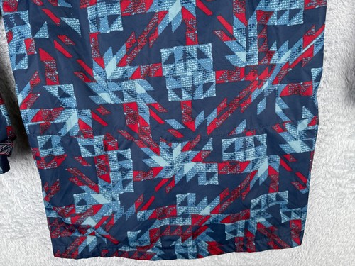 Columbia Jacket Boys Extra Large Blue Red Southwest Pattern Full Zip Insulation - Picture 16 of 16
