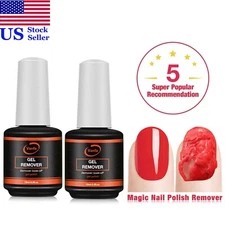 Vanfa Gel Nail Polish Gel Remover 0.5 Oz (Pack of 2)