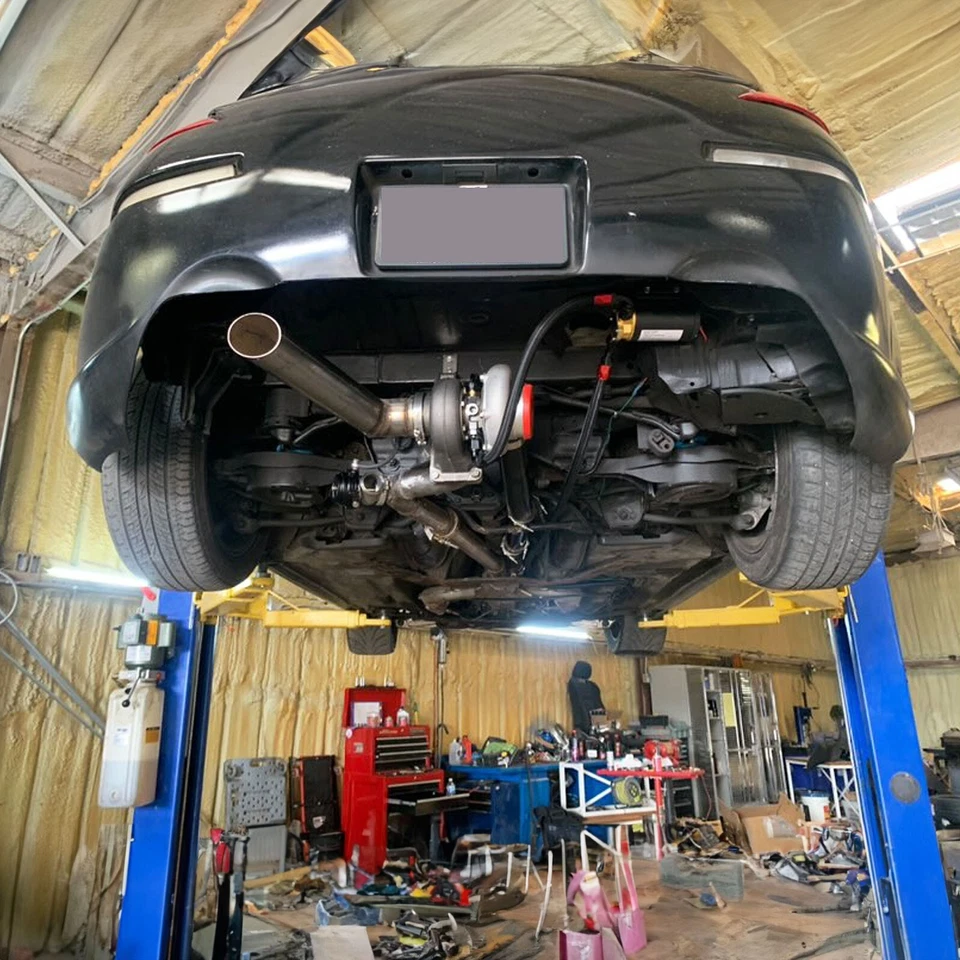 Rear Custom Mount Turbo Kit For Nissan 350Z Fairlady Z33 Infiniti G35 VQ35DE HR - Image 2 of 4