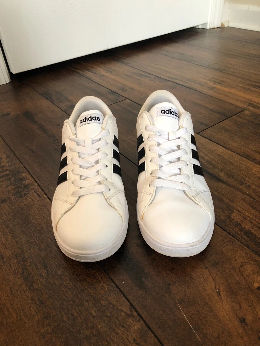 Adidas neo shop comfort footbed white