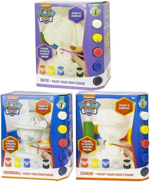 SAMBRO Paw Patrol Figur zum Anmalen Auswahl