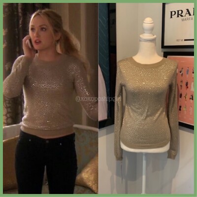 SCREEN WORN Ivy Dickens (Kaylee DeFer) Alice Olivia Sweater XS