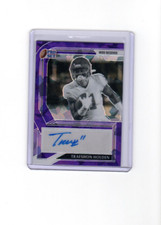 2022 Leaf Pro Set Metal Purple Crystal Traeshon Holden Rookie Auto 14/20