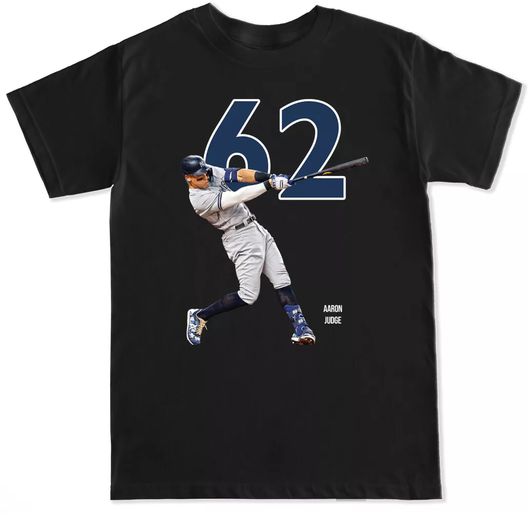 JUDGE 62 HOME RUNS RECORD AARON NEW YORK BASEBALL GOAT MENS T SHIRT