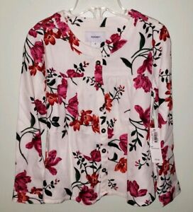 Floral long sleeve shirt 3T