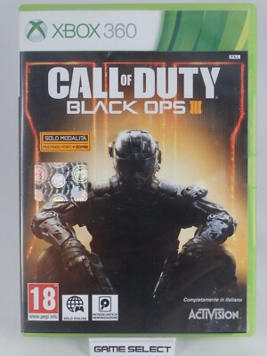CALL OF DUTY BLACK OPS III 3 FPS COD Microsoft Xbox 360 PAL Original