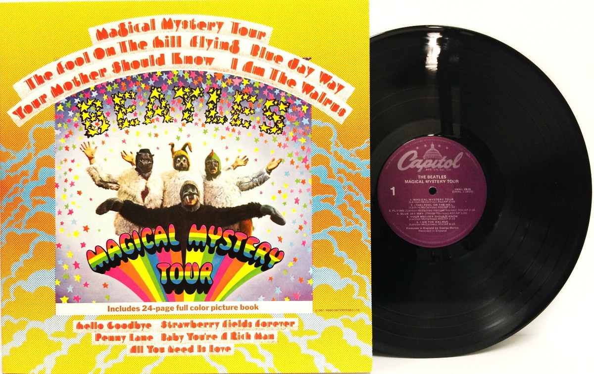 Magical Mystery Tour / The Beatles 【LP】 THE BEATLES 1967 MAGICAL MYSTERY TOUR GATEFOLD 33 VINYL LP