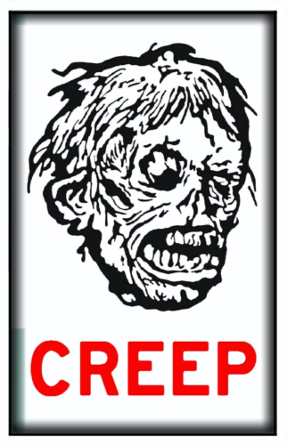 Imán Creep Halloween Máscara Espeluznante Warren Shock Monster Don Post Topstone - Imagen 1 de 3