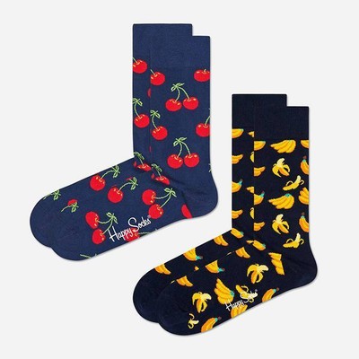 Happy Socks - 2-Pack Classic Cherry Socken - NEU 41 - 46