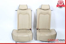 09-13 Maserati Quattroporte Rear Right & Left Complete Seat Cushion Assembly