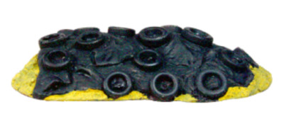 Harburn Hamlet CG214 - Bedeckt Bauernhof Silage Heap 1/76 Maßstab = 00 Spur -