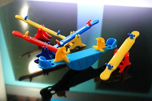 Vintage Hard Plastic Doll Furniture RENWAL See-Saw No.21 ACME Teeter-Totter