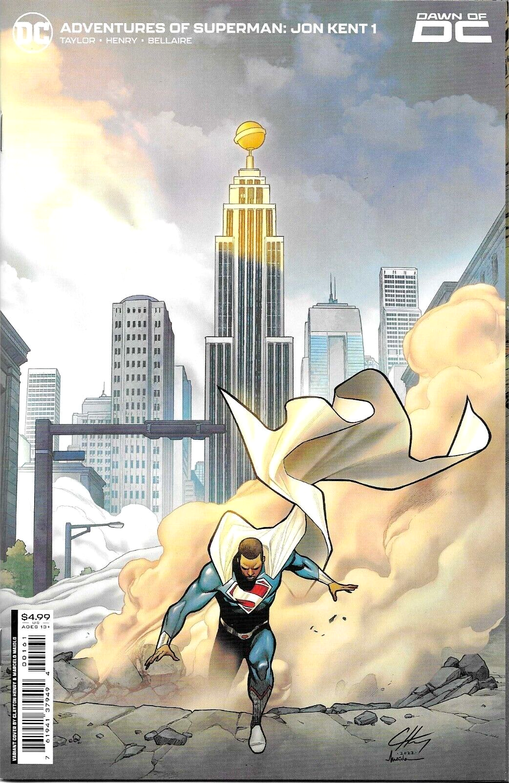 ADVENTURES OF SUPERMAN: JON KENT #1 (OF 6)  VAL-ZOD VARIANT  DC COMICS 2023  NM