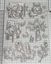 Unbranded Clear Stamp Set Lot 5