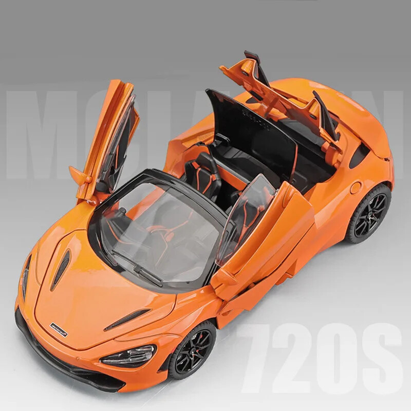 1:24 Scale McLaren 720S Alloy Diecast Sports Car Model Toy