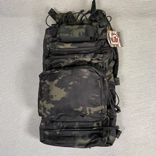 TAG Combat Sustainment Pack Multicam Black Tactical Assault Gear Back Panel