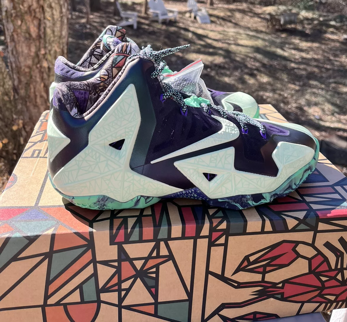 comienzo panel Insignificante BRAND NEW NIKE LEBRON XI 11 ALL-STAR DS Size 11 NOLA GUMBO LEAGUE GATOR  KING | eBay