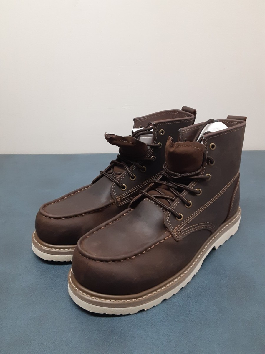 Brazos Men's Wyatt EH Composite Toe Lace Up Work Boots/EH/ SR