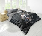 SKULL GOTHIC  DESIGN • 3 Piece Soft Bedding Set • COTTON • POLYESTER • GIFT •