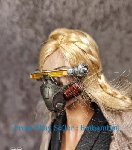 Cyberpunk Head Mask Accessories For 1/6 Action Figure 12" Military Toys Cool Kit - Picture 5 of 14