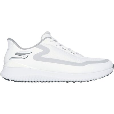 Skechers Go Golf Flight Slip In Golf Shoes - White/Gray