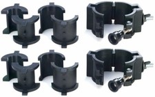  2 Chauvet CLP10 CLP-10 360  Wrap Around "O" Clamps For Light Mounting
