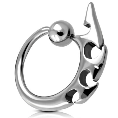 CBR BCR Klemmkugelring Klemmring Intimpiercing Ohrpiercing Chirurgenstahl BJL051