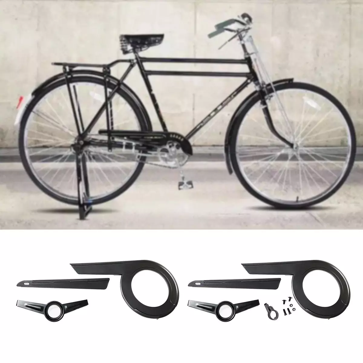 Universal chain 2024 guard bicycle