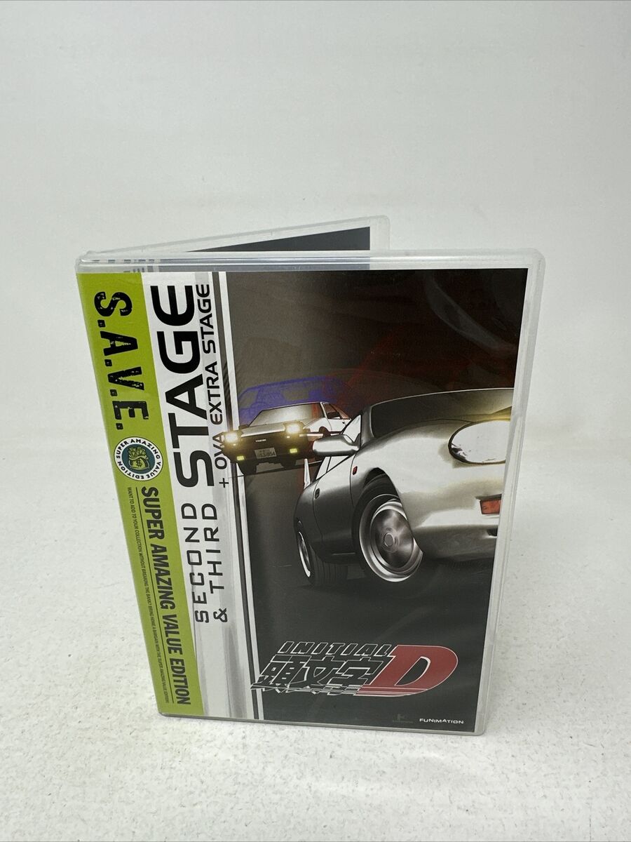 DVD Initial D - Third Stage + Initial D - Extra Stage - Anime Dvd