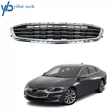 For Chevrolet Malibu 2016 2017 2018 Front Bumper Lower Grille Black Chrome Grill