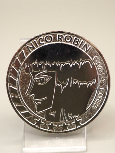 Nico Robin ONE PIECE Coin Metallic Medals 50 Berry Japan C560 - Picture 1 of 3