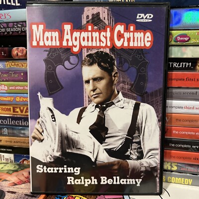 Man Against Crime DVD Ralph Bellamy 3 Golden Age Private Eye TV 50-60's Episodes