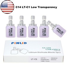 US C14 Emax Dental LT C1 Glass Ceramic Blocks Lithium Dislicate CAD/CAM Cerec