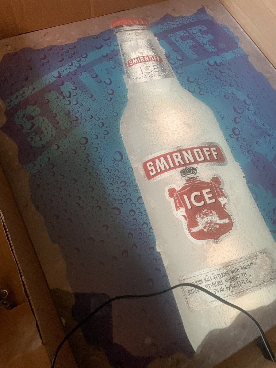 Smirnoff Ice LED看板 Red White And Berry Smirnoff Bar - Neon Sign Made With Led