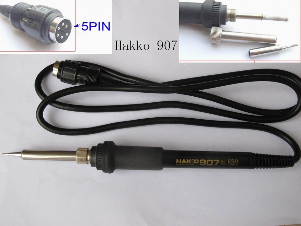Soldering Station Iron Handle for HAKKO 907/907 936 937 928 926 station core