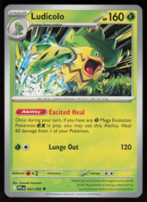 Ludicolo 007/094 Uncommon Phantasmal Flames Pokemon NM