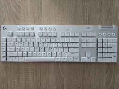 Logitech - G915 X LIGHTSPEED Full-size Wireless Mechanical GL SILVER Tactile