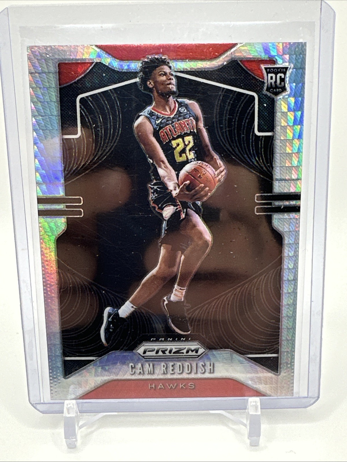 2019-20 Panini Prizm Rookie Hyper Prizm Cam Reddish #256 Rookie RC
