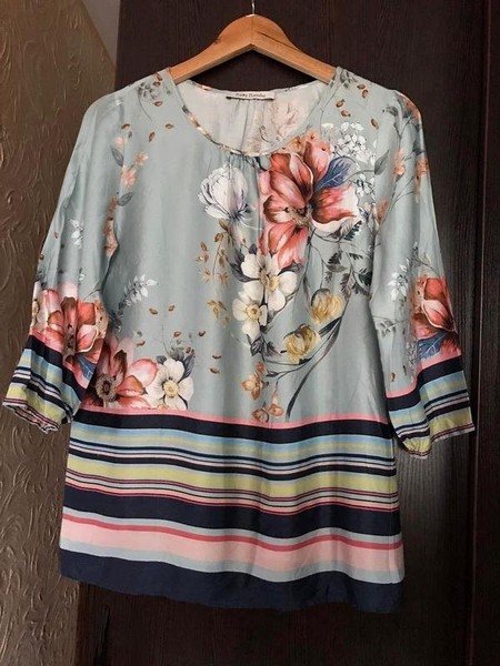 Women Betty Barclay Shirt Multicolor Viscose 36 / #5T2L