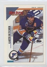 1993-94 Panini Album Stickers Garth Butcher #164 0t2